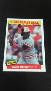 1986 Fleer Baseball's Best Sluggers vs. Pitchers - Eddie Murray #25-FREE SHIP. - Picture 1 of 3