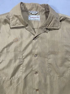 California Made Classics By Duke Of Hollywood Vintage Shirt loop collar - Picture 1 of 8