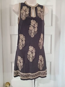 ISABEL MARANT ETOILE "Dita " Silk Noil Dress SZ 36  Embroidered Rare - Picture 1 of 9