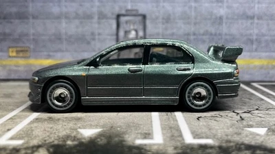 PERSONALIZADO Lancer Evolution IX • Cromo Real Riders • Coche Premium Hot Wheels 2025 Foto 1 de 4