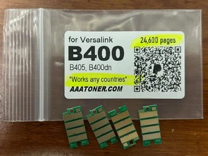 (4) 106R03585 Toner Chip Nachfüllpackung für Xerox VersaLink B400 B405 (24,6k) - Bild 1 von 2