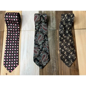 Lot of Neckties Men’s Multicolor Grandpacore Academia Professional Workwear - Picture 1 of 5