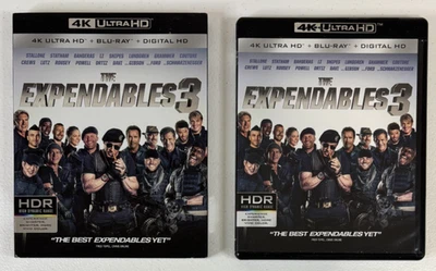 The Expendables 3 (4K UHD + Blu-ray w/ OOP Slipcover) Sylvester Stallone  Action - Image 1 of 3