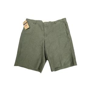 DOCKERS D2 Khaki Short Men's Size 38 Green Slash Pockets Straight Fit Flat Front - Picture 1 of 11