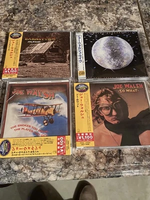 Joe Walsh Four Cd Lot Japanese Imports Mint Cond. With Obi’s In Mint Cond. Foto 1 de 4