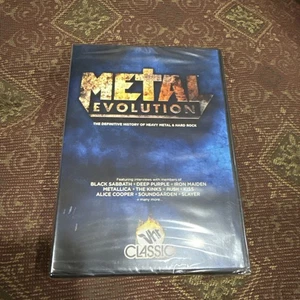NEW SEALED Metal Evolution History of Heavy Metal & Hard Rock DVD Classic 3 Disc - Picture 1 of 2