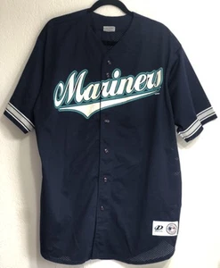 Ichiro Suzuki Jersey vtg 2001 Seattle Mariners HOF Rookie year XL MLB baseball - Picture 1 of 12