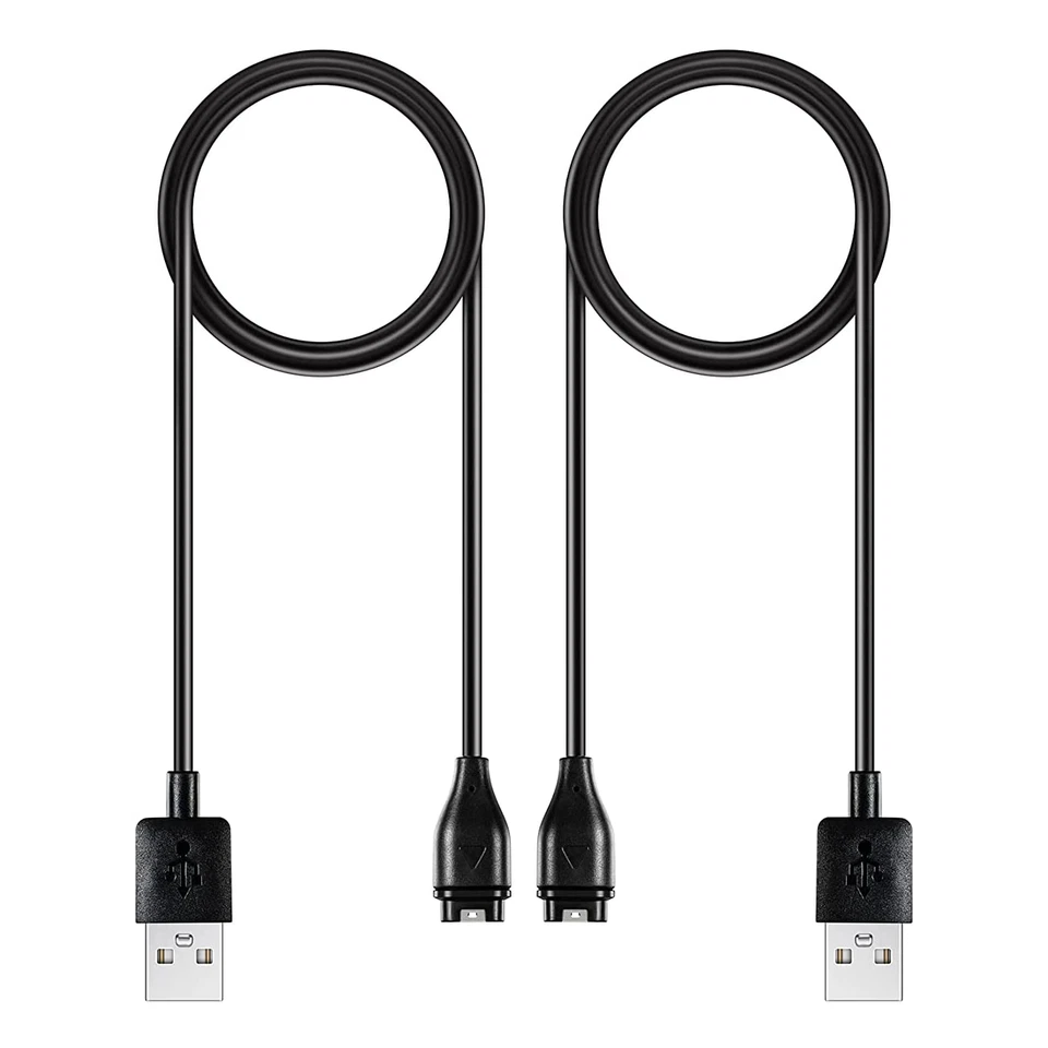 Garmin Watch Charger Cable (2 Pack) with Fast Charge