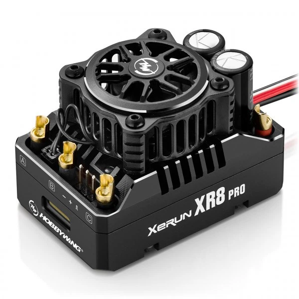 Hobbywing Xerun XR8 Pro G3 Brushless Regler 200A, 2-4s LiPo, BEC 6A - Bild 1 von 1