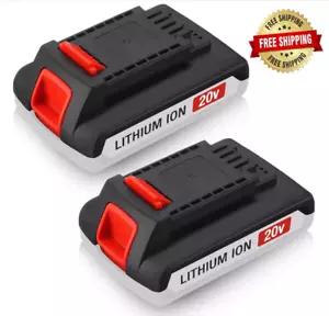 2 PACK 20V Max 3600mAh Lithium Ion LBXR20 Replacement Battery LB20 LBX20 LBX4020 - Picture 1 of 7