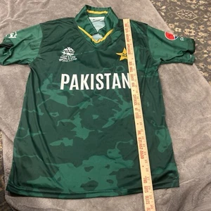 Maglia Cricket Pakistan 2021 - T20 Maglia Mondiali Taglia XL - Foto 1 di 3