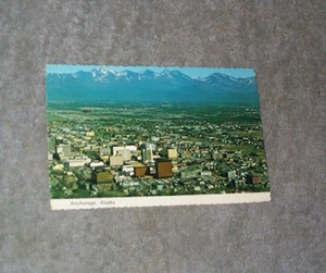 Anchorage Alaska Joe Original Color Postcard PC Scalloped Edge ACH-2B Aerial - Picture 1 of 2