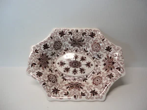 1940s MASON'S Patent Ironstone "Bow Bells" Sweet Meat Dish 5.5" X 4.5" approx. - Picture 1 of 3