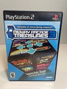 Midway Arcade Treasures 3 PS2 PlayStation 2 CIB w Registration Mint - Picture 1 of 9
