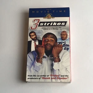 3 Strikes (VHS, 2000) Brian Hooks David Alan Grier (Sealed) A3 - Picture 1 of 1