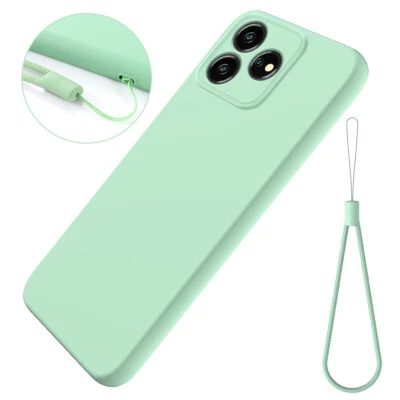 For ZTE Blade V50 Design 4G, Luxury Soft Liquid Silicone Rubber TPU Cover Case - Image 1 of 4