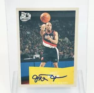 π 1957-58 AUTOGRAPHS π JARRETT JACK 2007-08 TOPPS 50TH ANNIVERSARY AUTO - Picture 1 of 1
