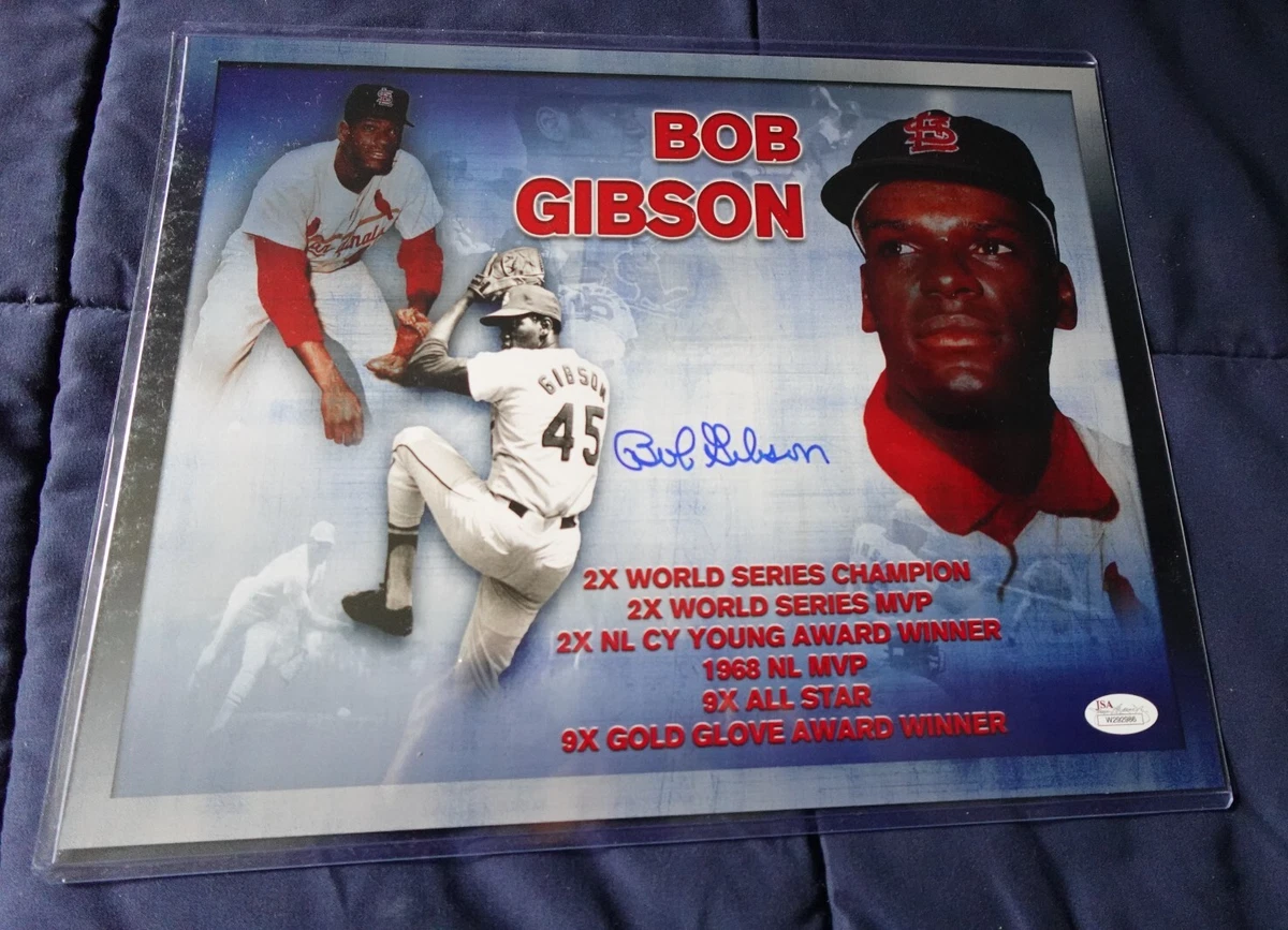 Bob Gibson MLB Original Autographed Photos for sale | eBay