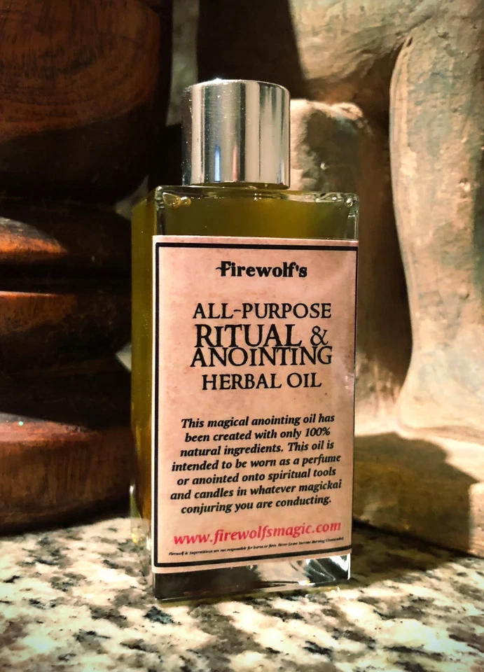 Универсальное масло для ритуального помазания - ручной работы, органическое, викка, колдовство, худу - Изображение 1 из 1
