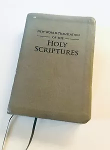 New World Translation of the Holy Scriptures Leather bound 17cm x 12cm - Picture 1 of 5