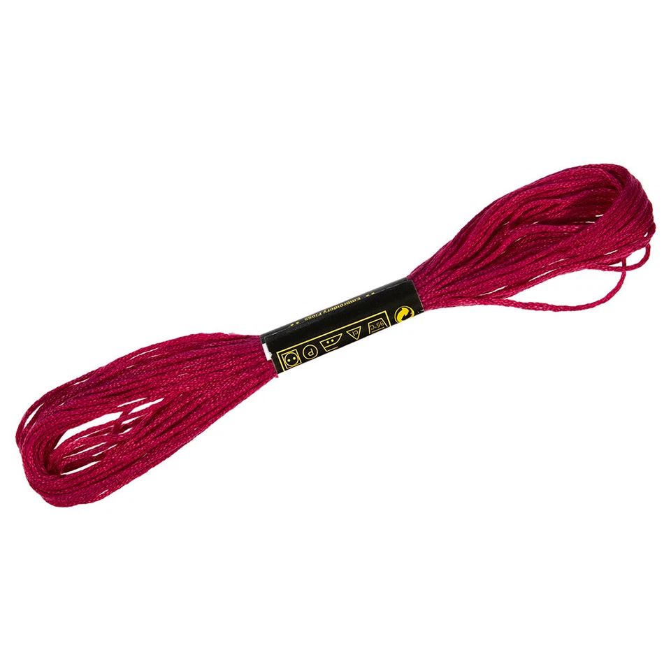 Embroidery Thread Multiple Colors - 100% Cotton - 5 Pack - Bundle of 7 Meters - Image 1 of 1