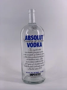 ABSOLUT VODKA 3Liter LEER Empty Display Bottle Deko - Bild 1 von 1