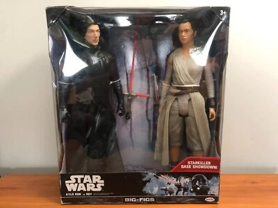 NUEVO STAR WARS KYLO REN vs. REY FIGURAS GRANDES 18" FIGURAS STARKILLER BASE ENFRENTAMIENTO Foto 1 de 4