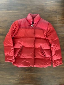 Coach Red Puffer Jacket 90s Vintage Women XS - Picture 1 of 8