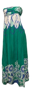 Neu ohne Etikett Moulinette Soeurs Vétements Damen lang Maxi trägerlos Kleid Größe 8 - Bild 1 von 10