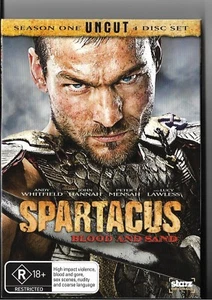 SPARTACUS BLOOD AND SAND SEASON 1 UNCUT 3 DISC DVD SET WITH SLIPCASE - Picture 1 of 2