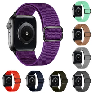 Per Apple Watch Iwatch Band Ultra 9 8 7 Se 6 5 4 3 Cinturino Elastico In & - Zdjęcie 1 z 15