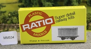 Ratio OO 1:76 5072 LMS 12 Ton Box Van Plastic Kit MMTrains MM534 - Picture 1 of 10