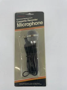 Micrófono grabadora de cassette Mike dinámico realista 33-2001A - Imagen 1 de 4