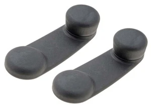 NEW Manual Window Crank Handle PAIR / FITS 1994-2008 Dodge Ram Truck Van Etc. - Picture 1 of 4