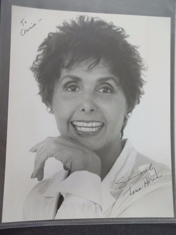 ORIGINAL, SIGNED & Inscribed B/W Lena Horne Promo Photo Cover