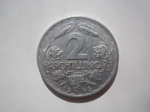 1946 AUSTRIA 2 SCHILLING - Picture 1 of 2