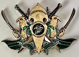 MSG-D Marine Security Guard Detachment Wellington, New Zealand Challenge Coin - Picture 1 of 3