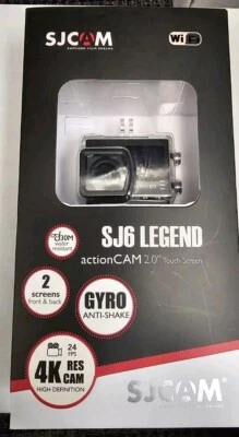 SJCAM SJ6 Legend 4K Action Camera Complete Kit + Remote Selfie Stick - Image 1 of 4
