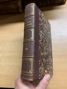 RARE 1862 "HISTOIRE UNIVERSELLE" CESAR CANTU VOL 10 FRENCH ANTIQUE BOOK (P6) - Picture 1 of 12
