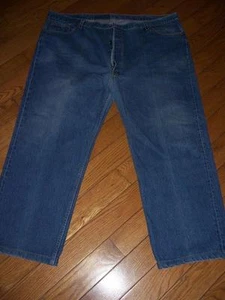 JEANS DE MEZCLILLA DE COLECCIÓN EE. UU. LEVI'S 501 CON BOTÓN CON 50 L 28 AZUL ÍNDIGO MEDIANO - Imagen 1 de 4
