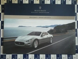 MASERATI GRANTURISMO SALES BROCHURE - Picture 1 of 1