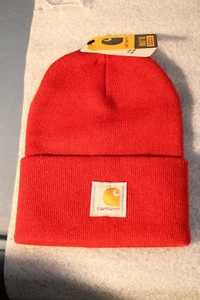 Carhartt Knit Cuffed Beanie Super Warm Red A18 - Bild 1 von 1