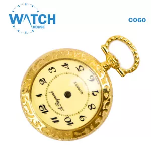 Original Vintage Reloj Suizo Estuche Acero Inoxidable Impermeable #C060# - Imagen 1 de 4