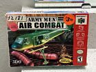 Army Men : Air Combat (Nintendo 64, 2000) cartouche et boîte N64 authentique