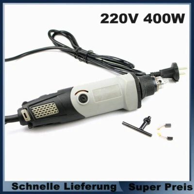 Trapano Smerigliatrice Elettrica 400W 28000r/min 6 Velocità Variabile Mini Grinder - Immagine 1 di 4