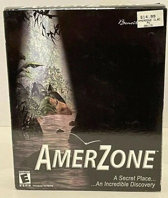 Amerzone PC 2001 Amer Point & Click Adventure NTSC Big Box NTSC Sealed NEW - Image 1 of 4