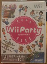 Wii Party (Nintendo Wii, 2010) Japan Import US Seller CIB 