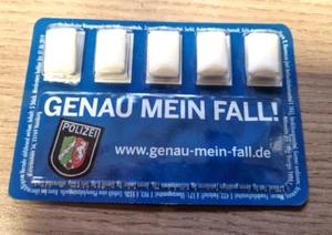 Zuckerfreie Kaugummis Polizei NRW - MHD 6/2019 - Bild 1 von 1