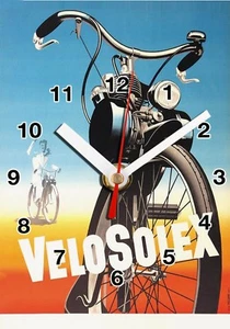 Publicité, Vintage, Velo Solex en Horloge murale -01hm - Picture 1 of 1