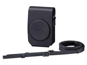 SONY Soft Carrying Case Genuine Leather Case for RX100 Series Black LCS-RXG JP - Picture 1 of 1
